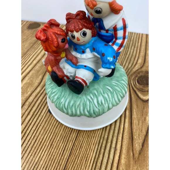 Raggedy Ann & Andy Arthur Flamba Musical Box Figurine - Picture 2 of 6